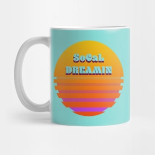 SoCal Dreamin Vintage Design Mug